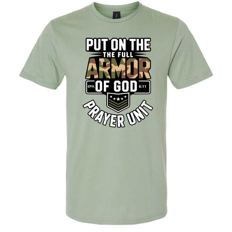 Put On The Full Armor of GOD Men's T-shirt Christian Jesus Christ Shirt