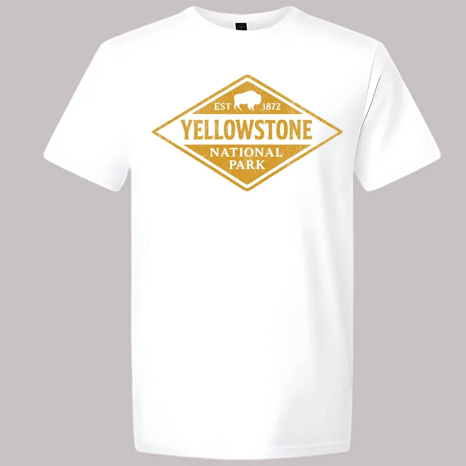 Yellowstone National Park Wyoming T-shirt Bison