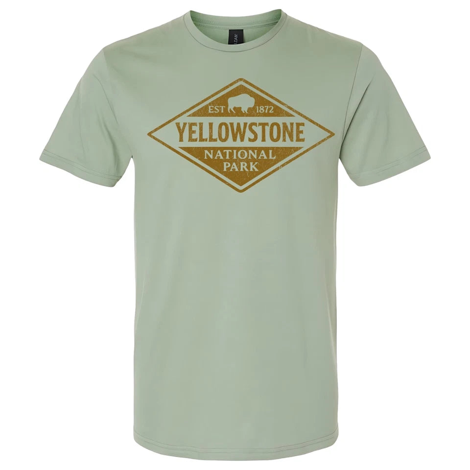Yellowstone National Park Wyoming T-shirt Bison