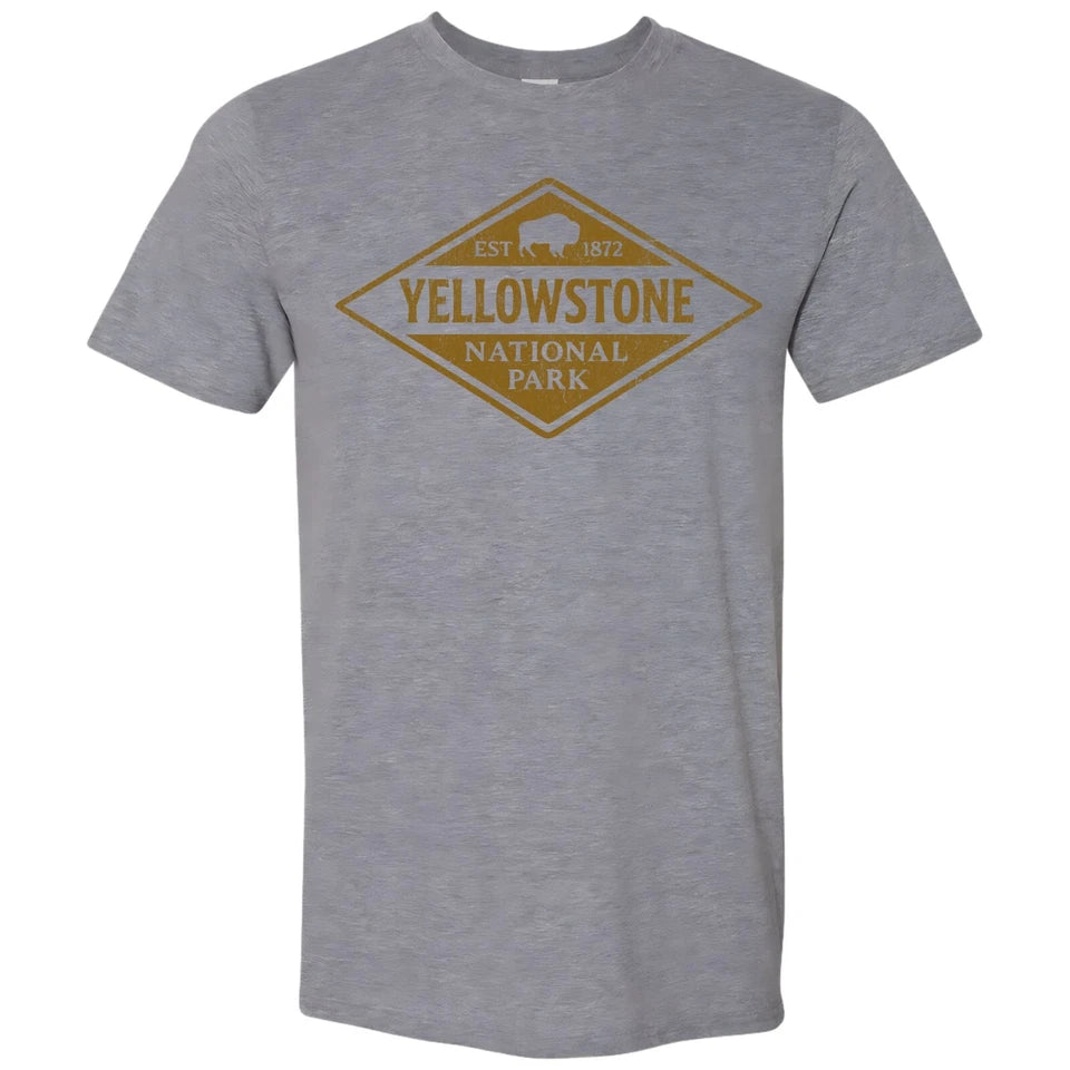 Yellowstone National Park Wyoming T-shirt Bison