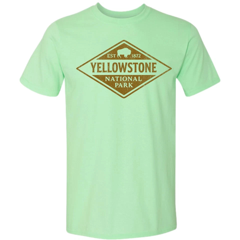 Yellowstone National Park Wyoming T-shirt Bison