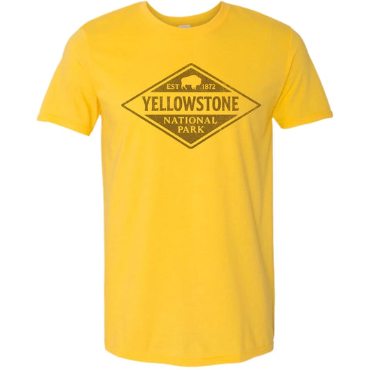 Yellowstone National Park Wyoming T-shirt Bison