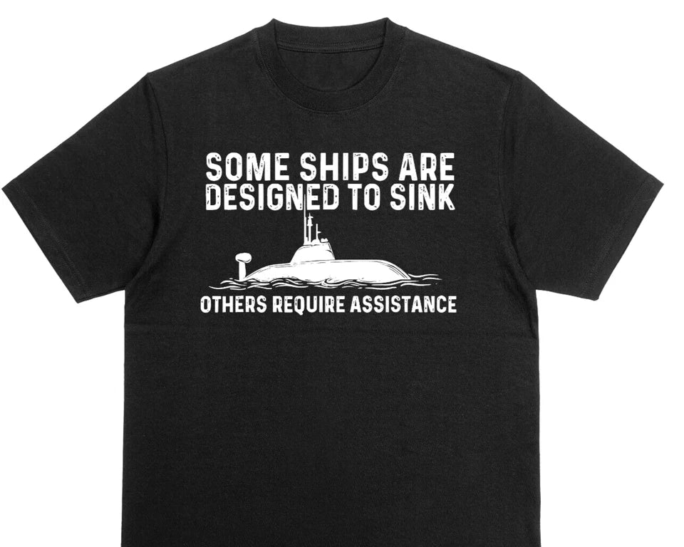 Submarine Service Veteran Retired Military t-shirt Men's Black