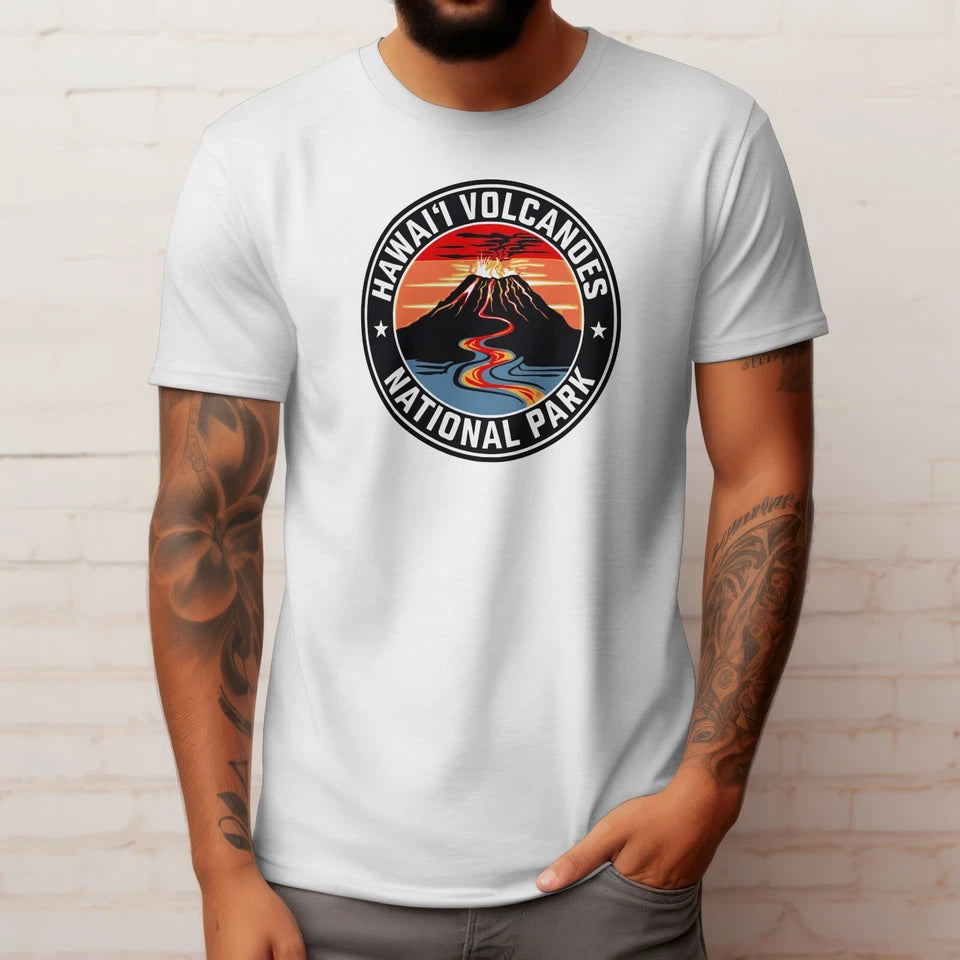 Hawaii Volcanoes National Park T-shirt White