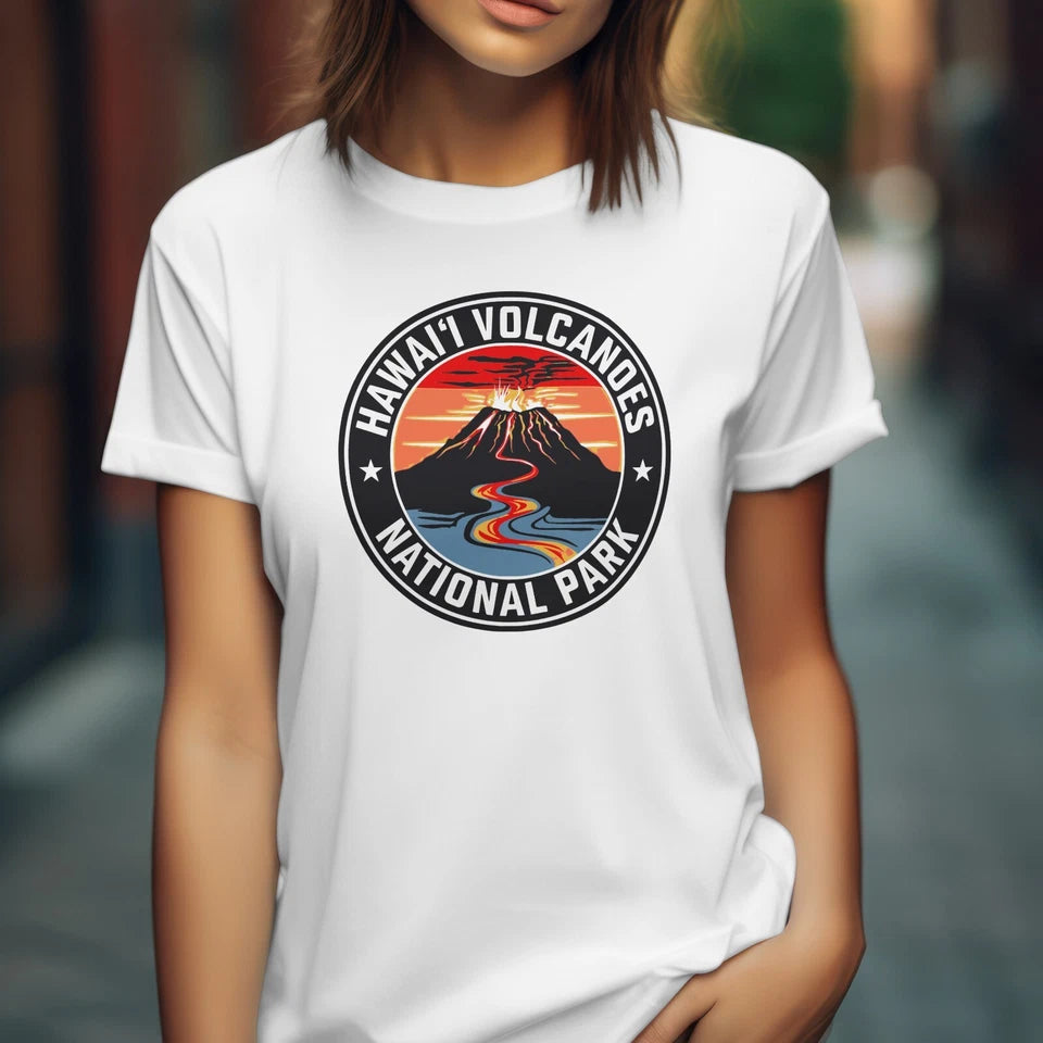 Hawaii Volcanoes National Park T-shirt White