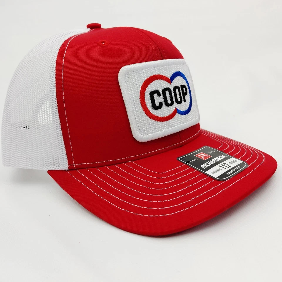 CO-OP Farm Ranch Embroidered Patch Richardson 112 Hat Cap