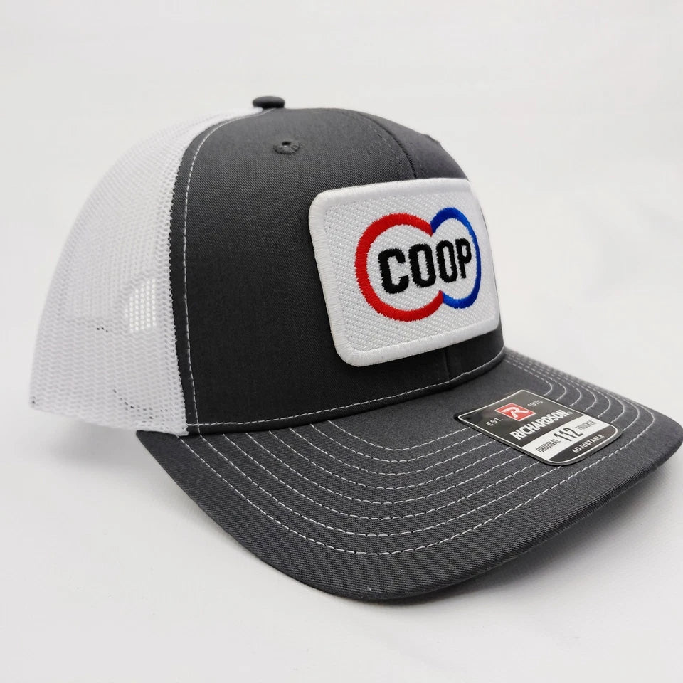 CO-OP Farm Ranch Embroidered Patch Richardson 112 Hat Cap