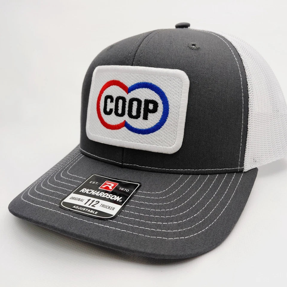 CO-OP Farm Ranch Embroidered Patch Richardson 112 Hat Cap