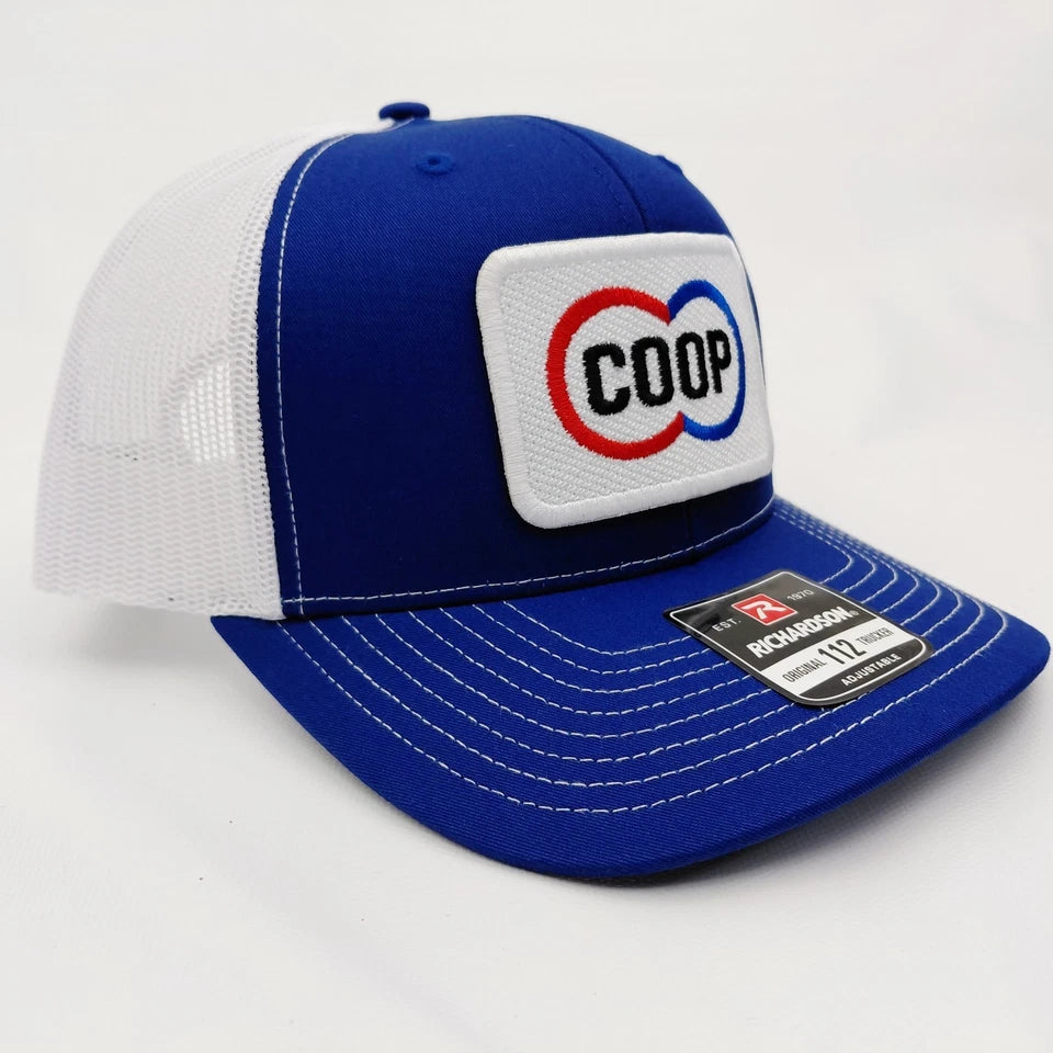 CO-OP Farm Ranch Embroidered Patch Richardson 112 Hat Cap