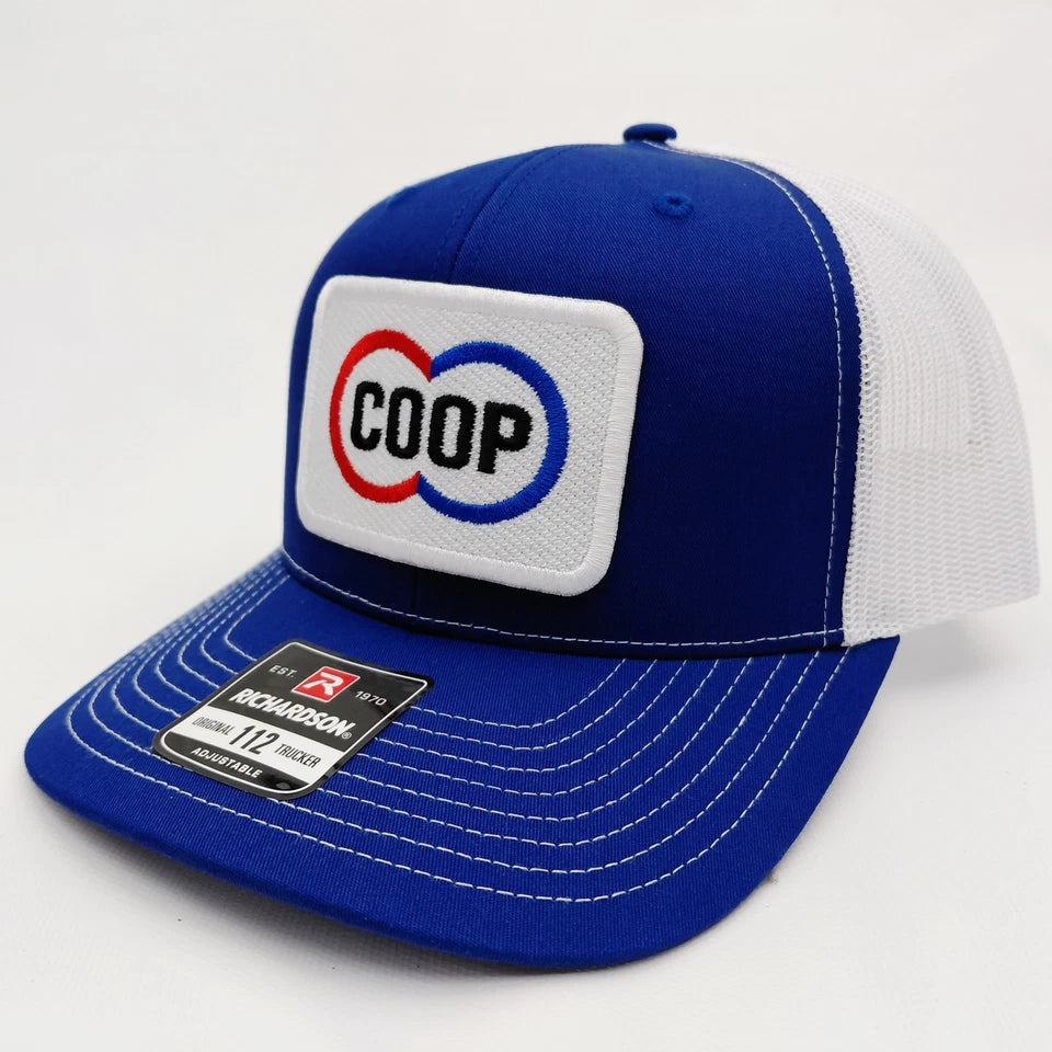 CO-OP Farm Ranch Embroidered Patch Richardson 112 Hat Cap