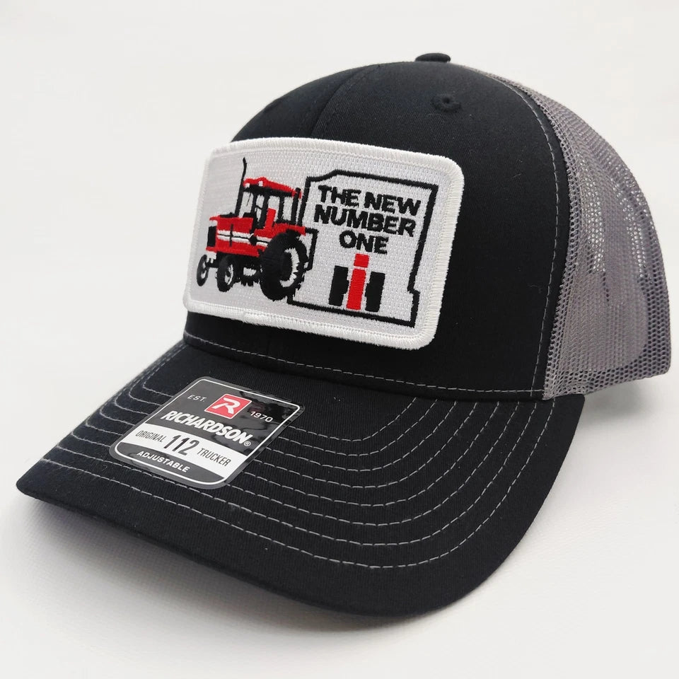 Massey Furguson Tractor Hat Embroidered Patch Snapback Richardson 112