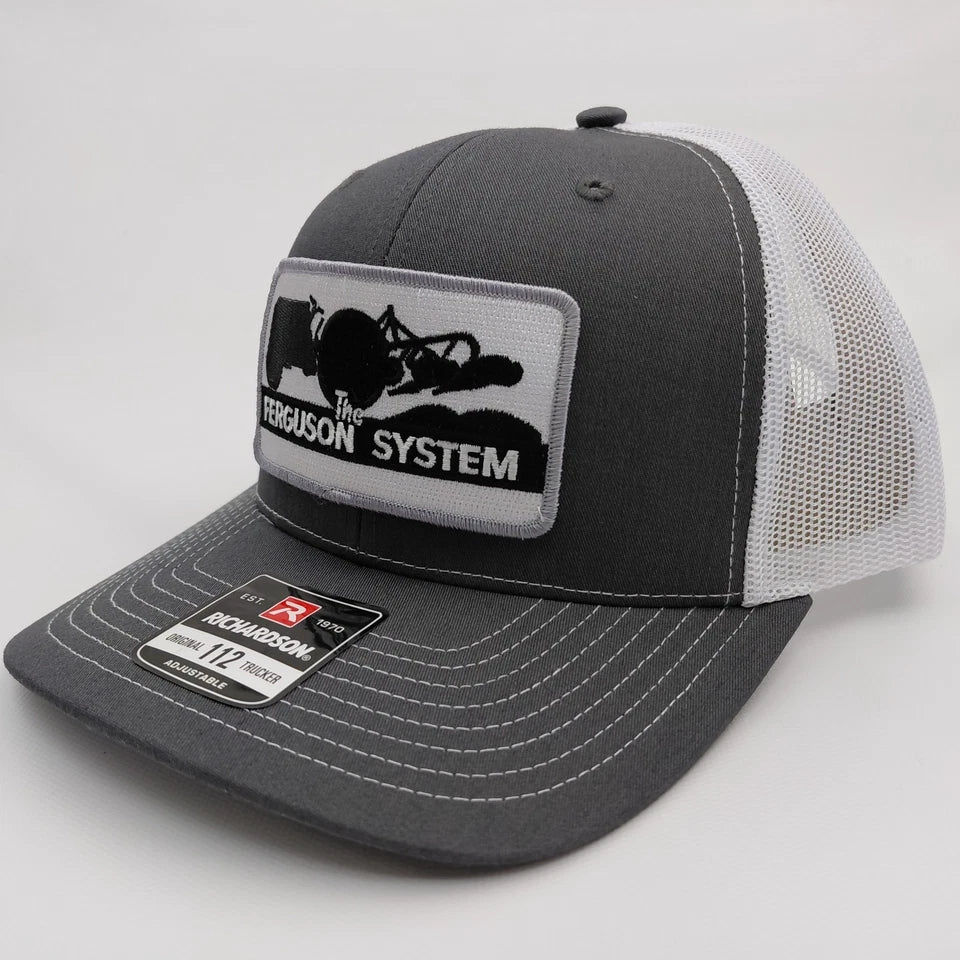 Massey Ferguson Tractors Hat Embroidered Patch Cap Mesh Snapback Richardson 112