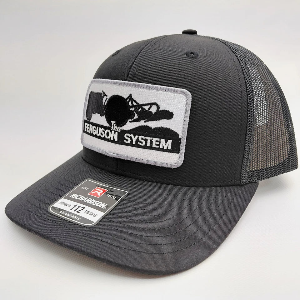 Massey Ferguson Tractors Hat Embroidered Patch Cap Mesh Snapback Richardson 112