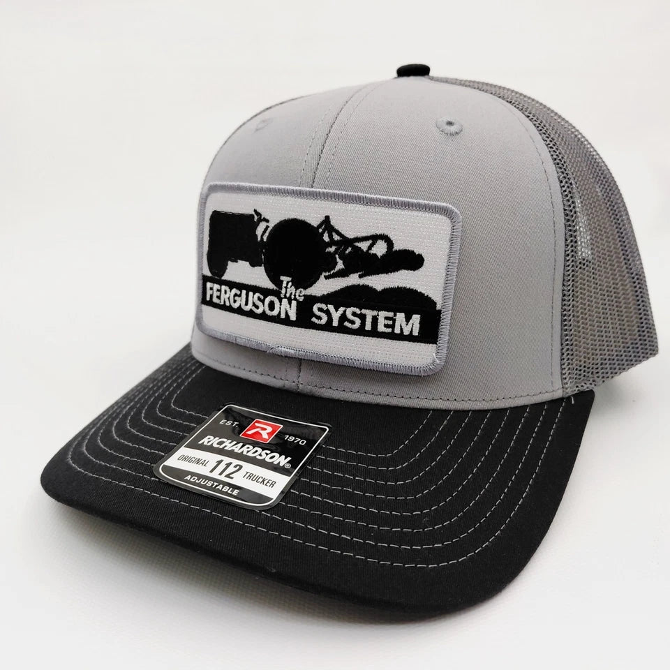 Massey Ferguson Tractors Hat Embroidered Patch Cap Mesh Snapback Richardson 112