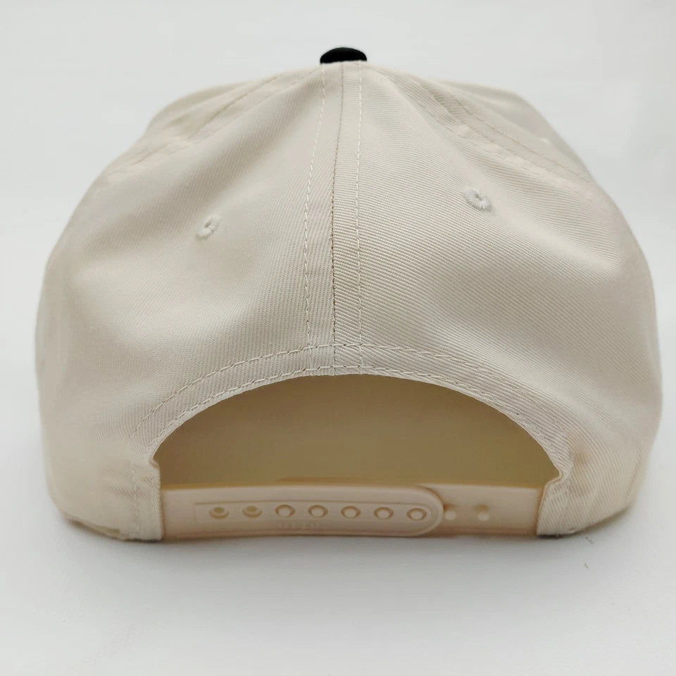 St. Patrick's Day Lucky Hat 5 Panel Snapback Cap Green / Beige
