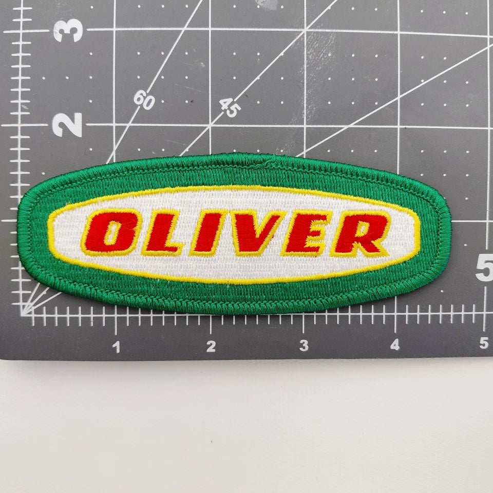 Oliver Tractors Rancher Farmer Embroidered Patch for Caps Jackets