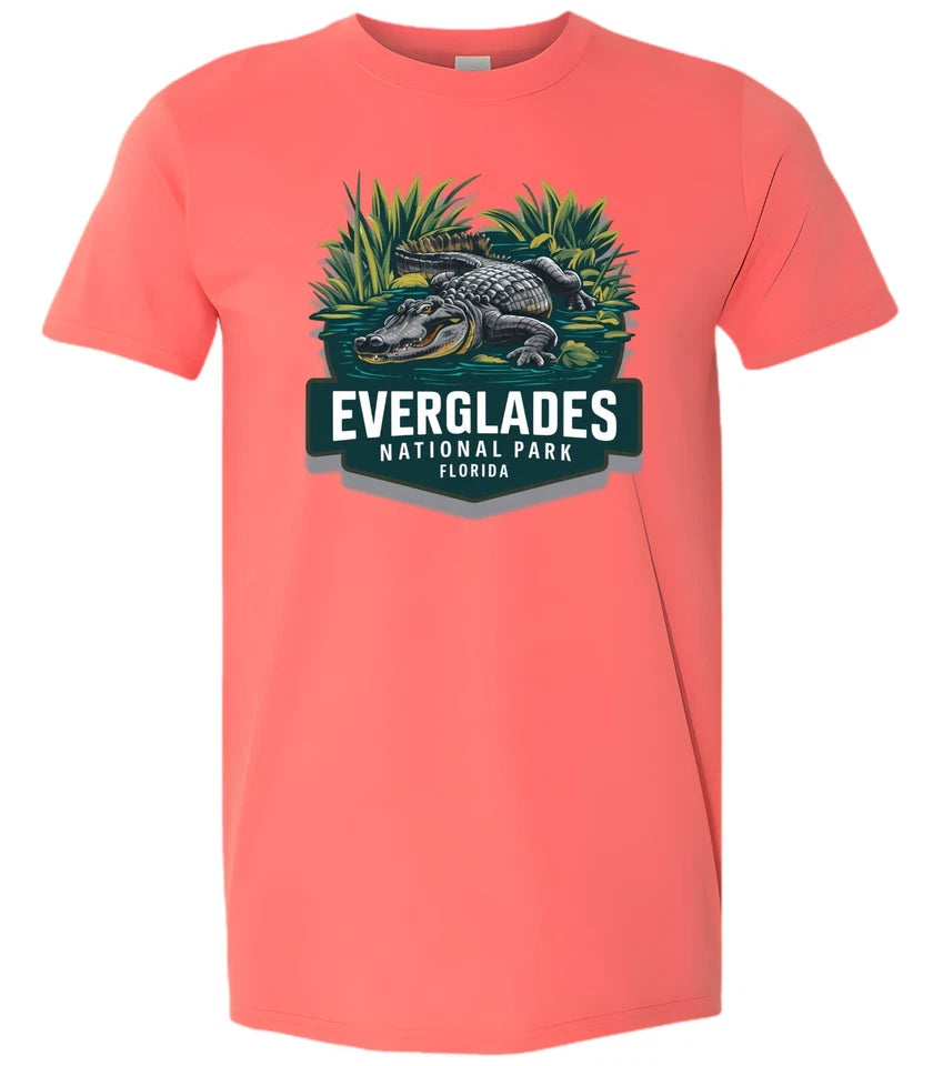 Everglades National Park T-Shirt Alligator Nature Hiking Outdoors