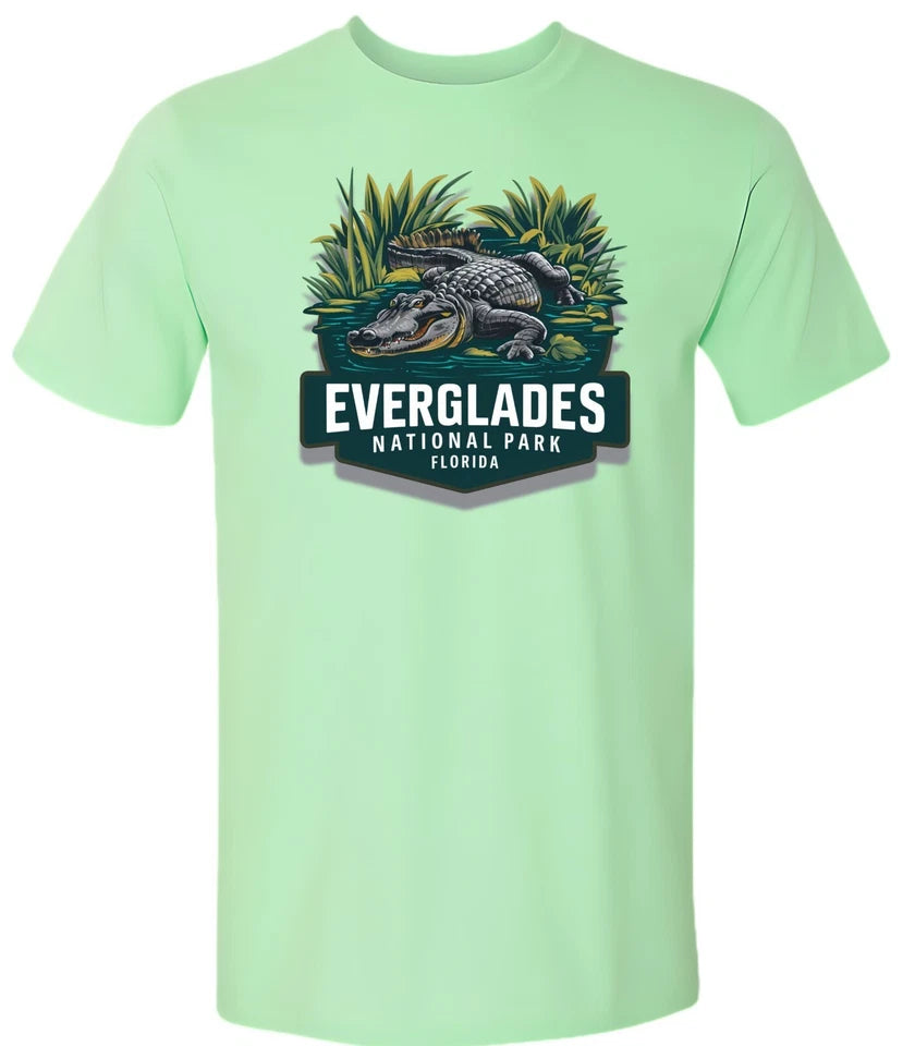 Everglades National Park T-Shirt Alligator Nature Hiking Outdoors