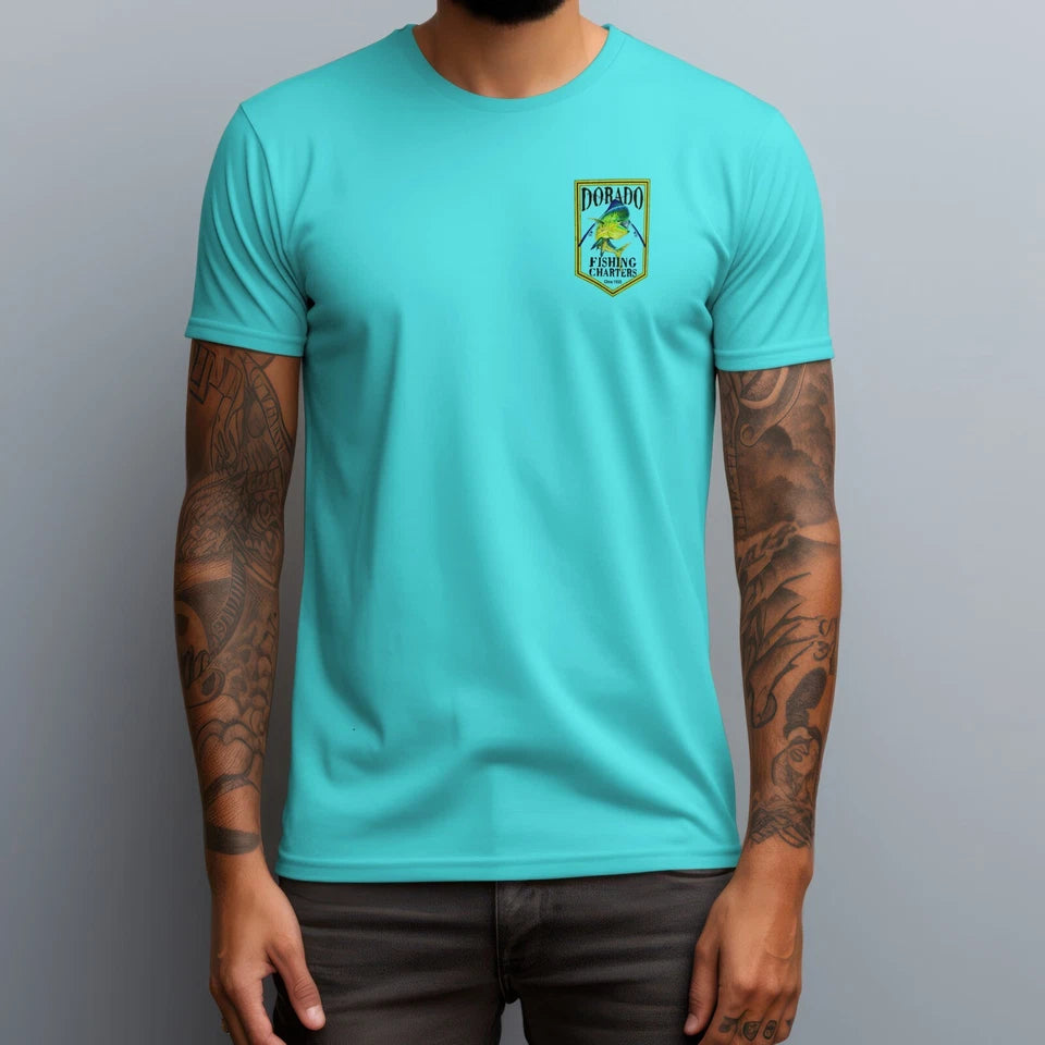 Dorado Fishing Charters Mahi Fishing T-Shirt Dolphin Fish