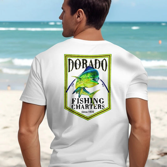 Dorado Fishing Charters Mahi Fishing T-Shirt Dolphin Fish
