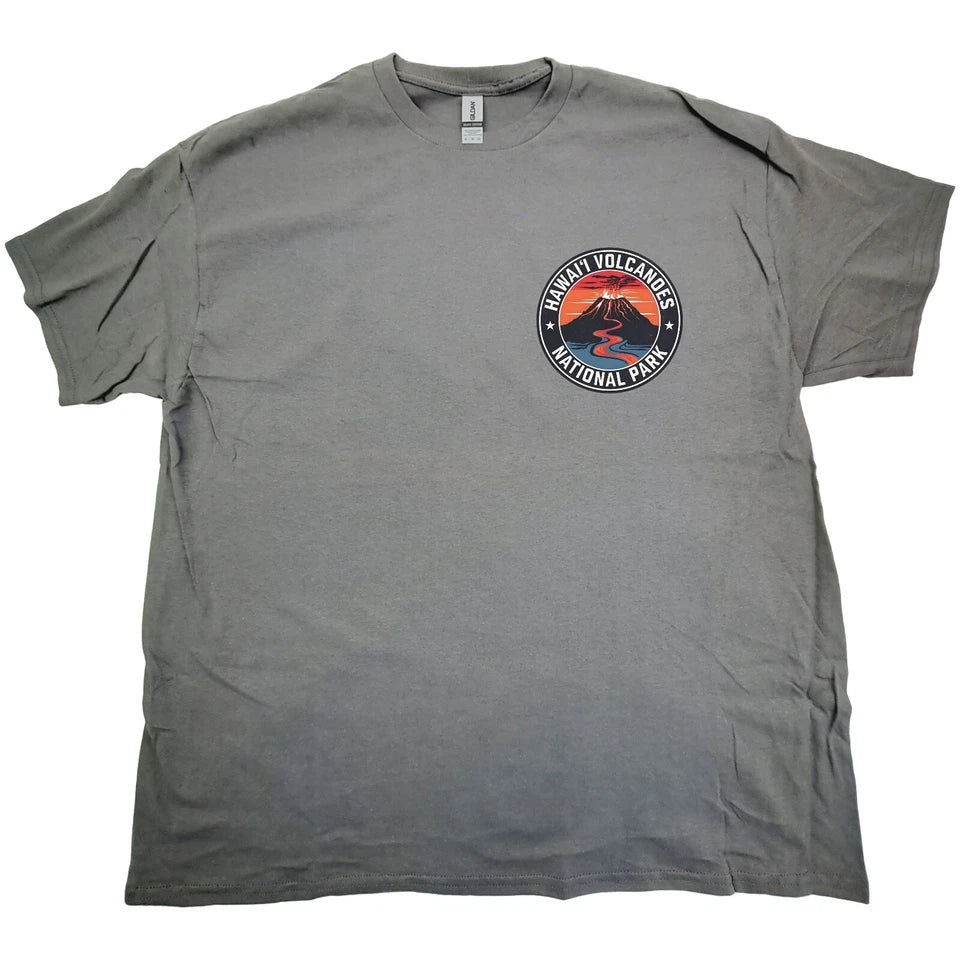 Hawaii Volcanoes National Park T-shirt Charcoal Gray