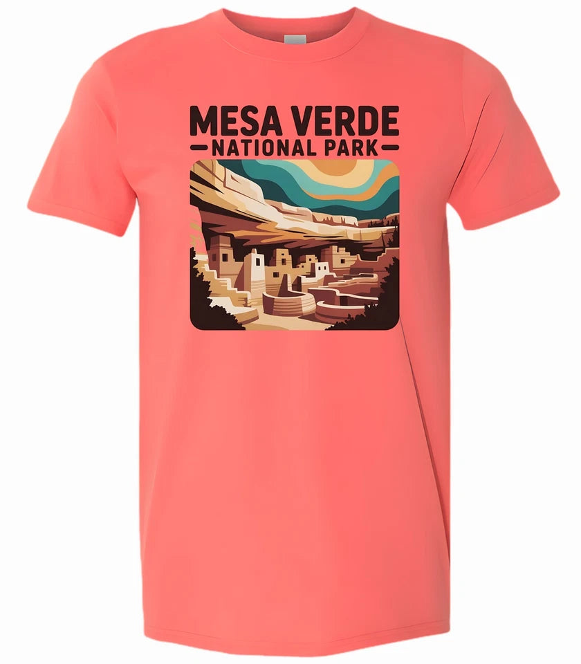 Mesa Verde National Park T-Shirt Nature Hiking Outdoors