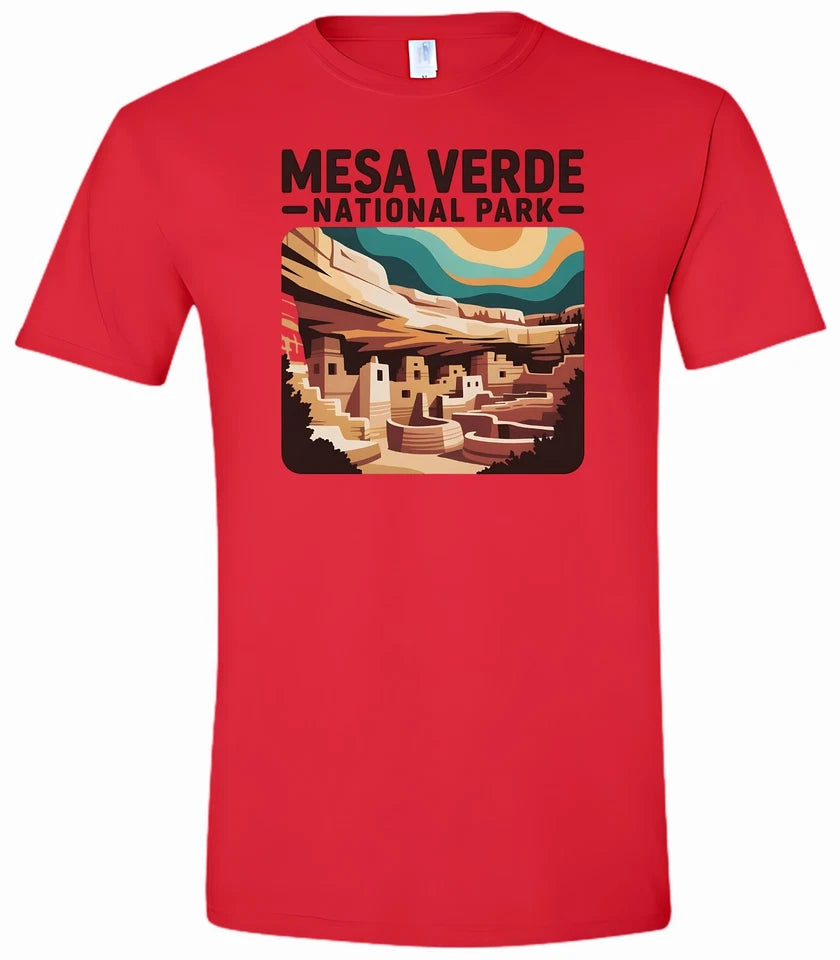 Mesa Verde National Park T-Shirt Nature Hiking Outdoors