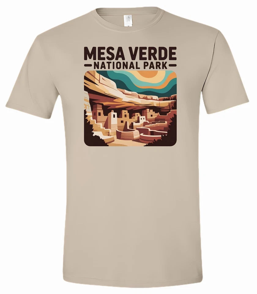 Mesa Verde National Park T-Shirt Nature Hiking Outdoors