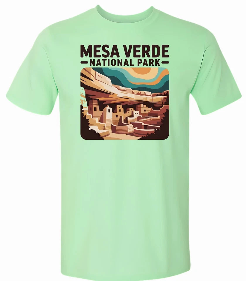 Mesa Verde National Park T-Shirt Nature Hiking Outdoors