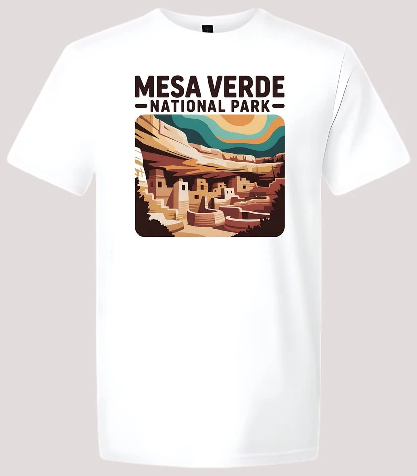 Mesa Verde National Park T-Shirt Nature Hiking Outdoors