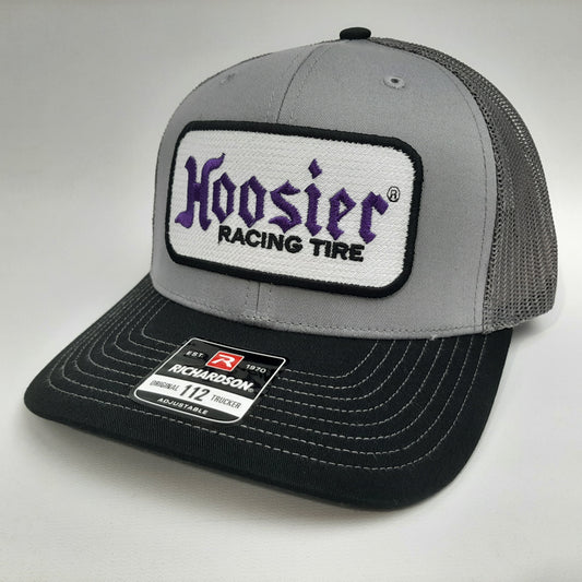 Richardson 112 Trucker Hoosier Embroidered Patch Mesh Snapback Cap Hat