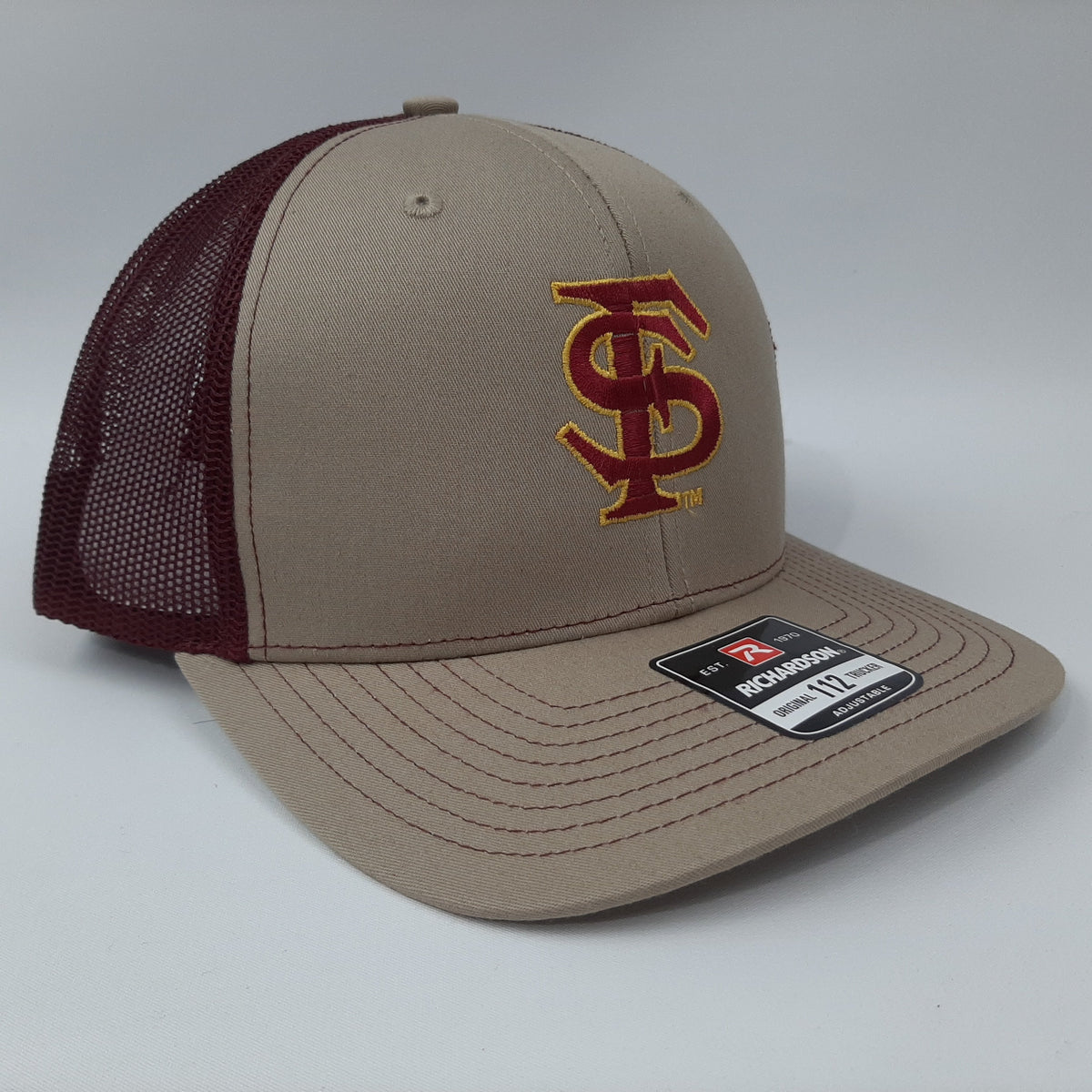 Fsu Hat Color FSU Florida State Seminoles Richardson 112 Low Profile Snapback Mesh B ...