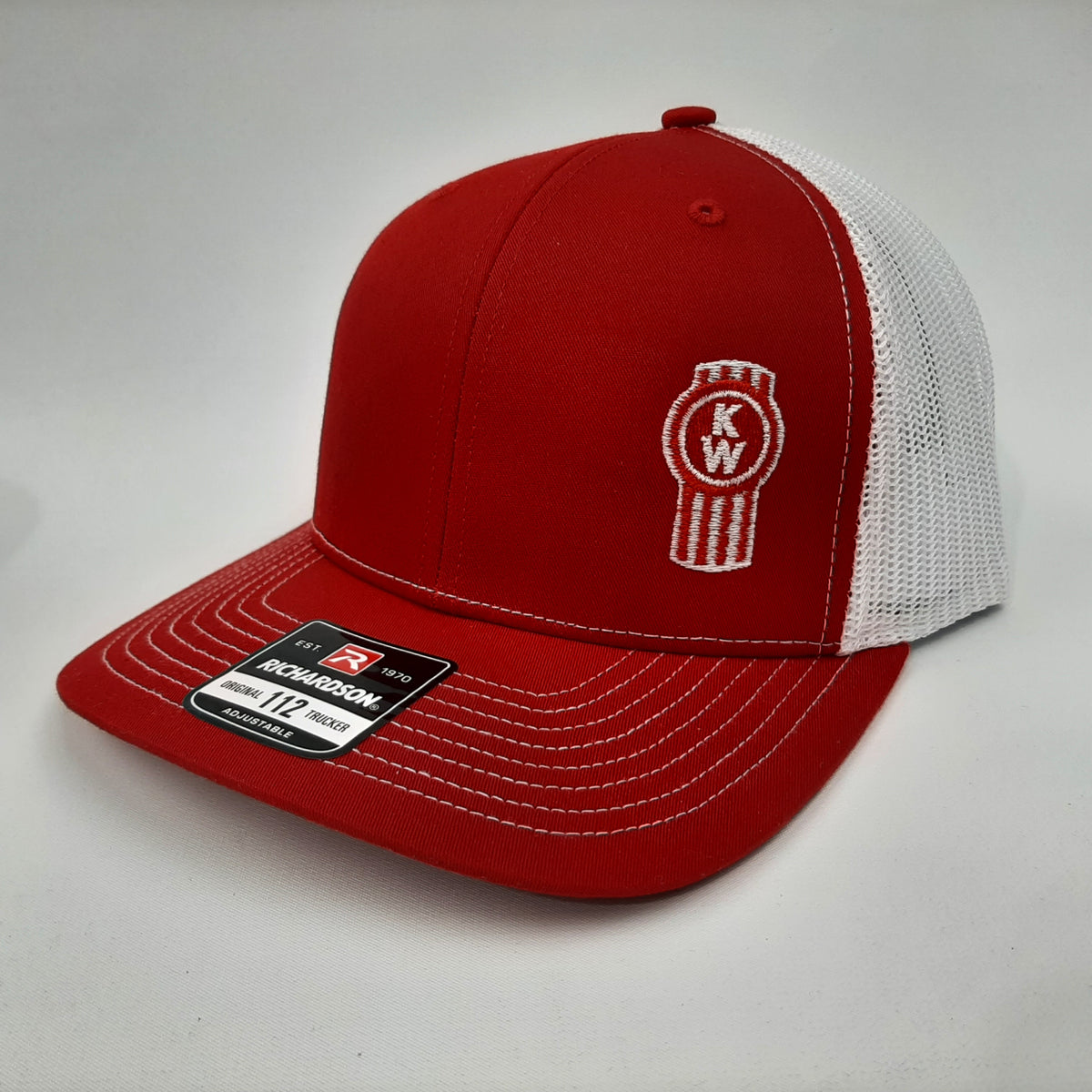 Richardson 112 Trucker Kenworth KW Bug Logo USA Embroidery Hat Long Haul Driver Kenworth Men main image 4