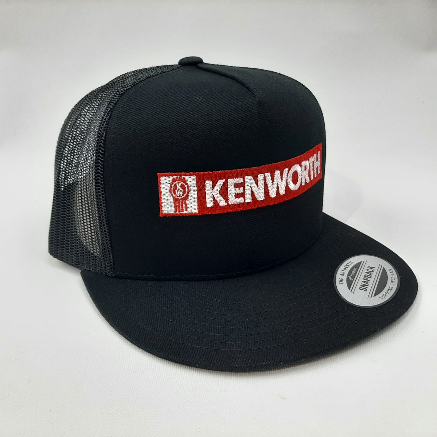 Kenworth Embroidered Richardson 112 Trucker Mesh Snapback Cap Hat