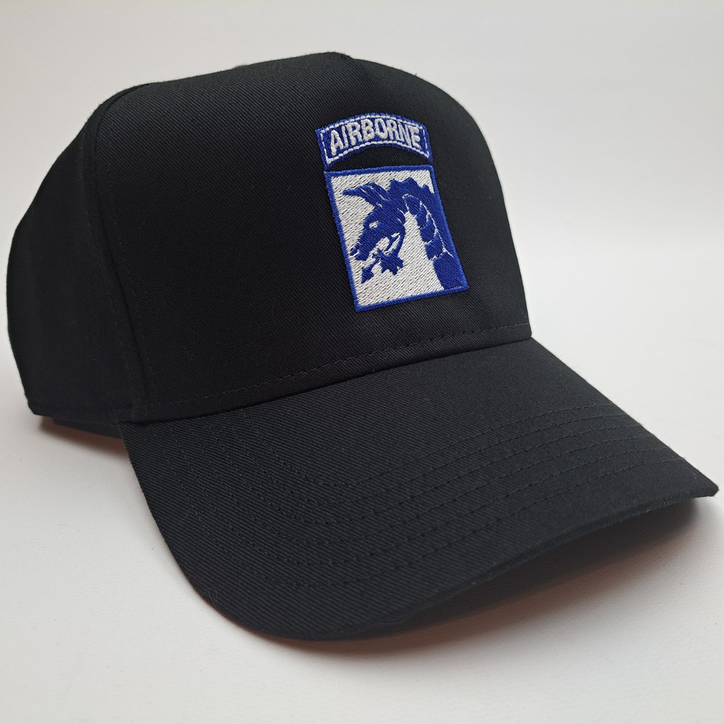 U.S. Army 18th Airborne Men's Ball Cap Hat Black