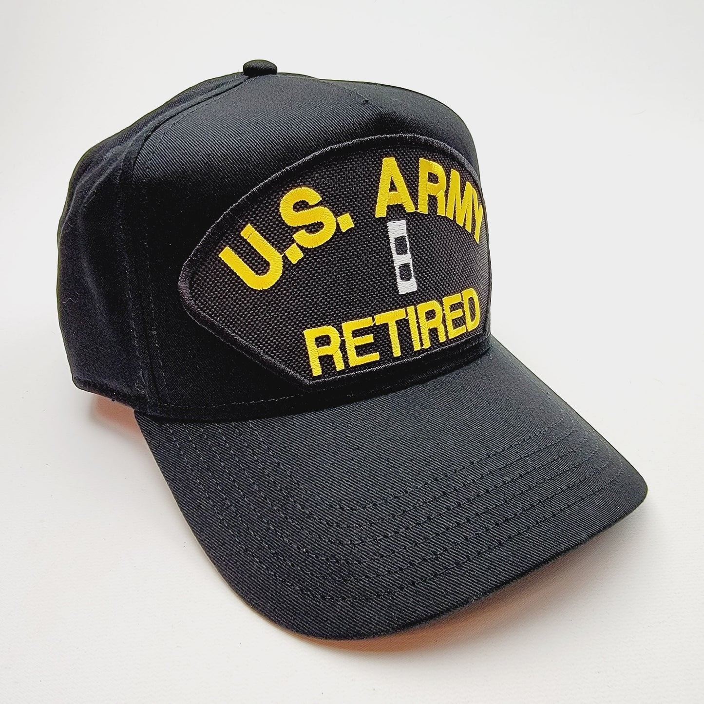 US ARMY RETIRED CHIEF WARRANT OFFICER 2 CW2 Embroidered Hat Baseball Cap Adjustable Black
