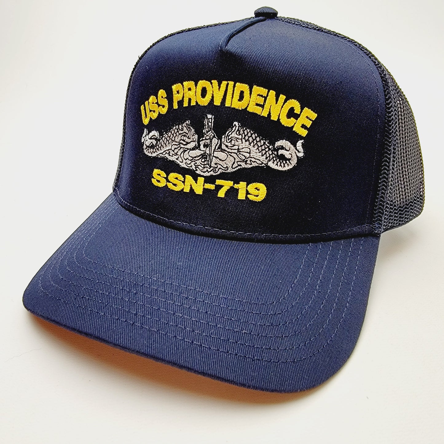 US NAVY USS PROVIDENCE SSN-719 Embroidered Hat Baseball Cap Adjustable Blue