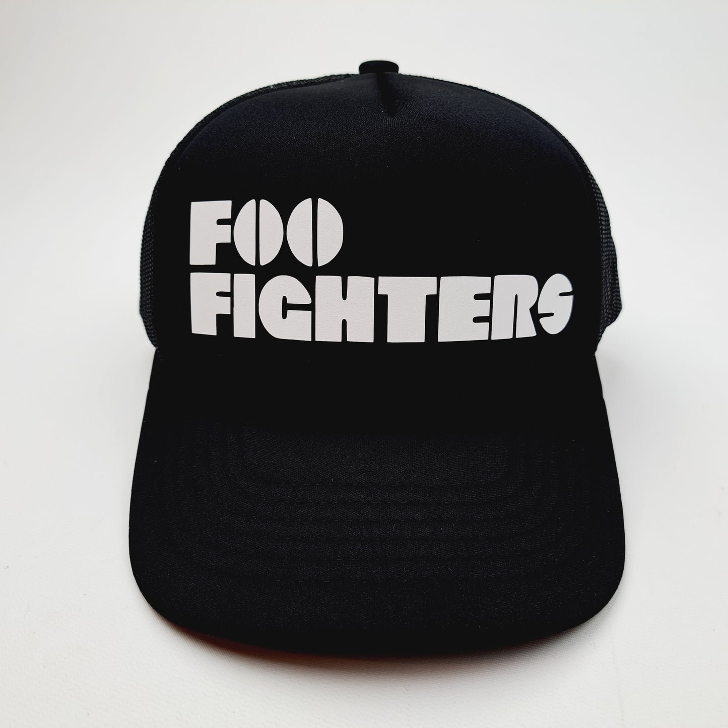 Foo Fighters Rock Band Foam Mesh Trucker Snapback Black