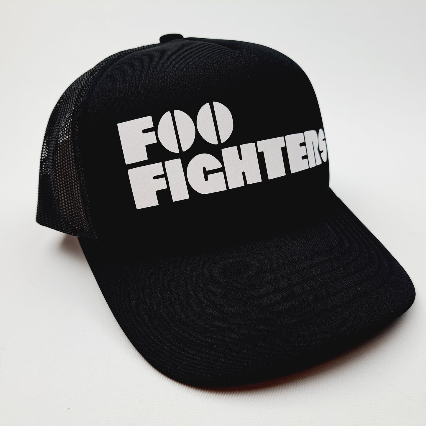 Foo Fighters Rock Band Foam Mesh Trucker Snapback Black