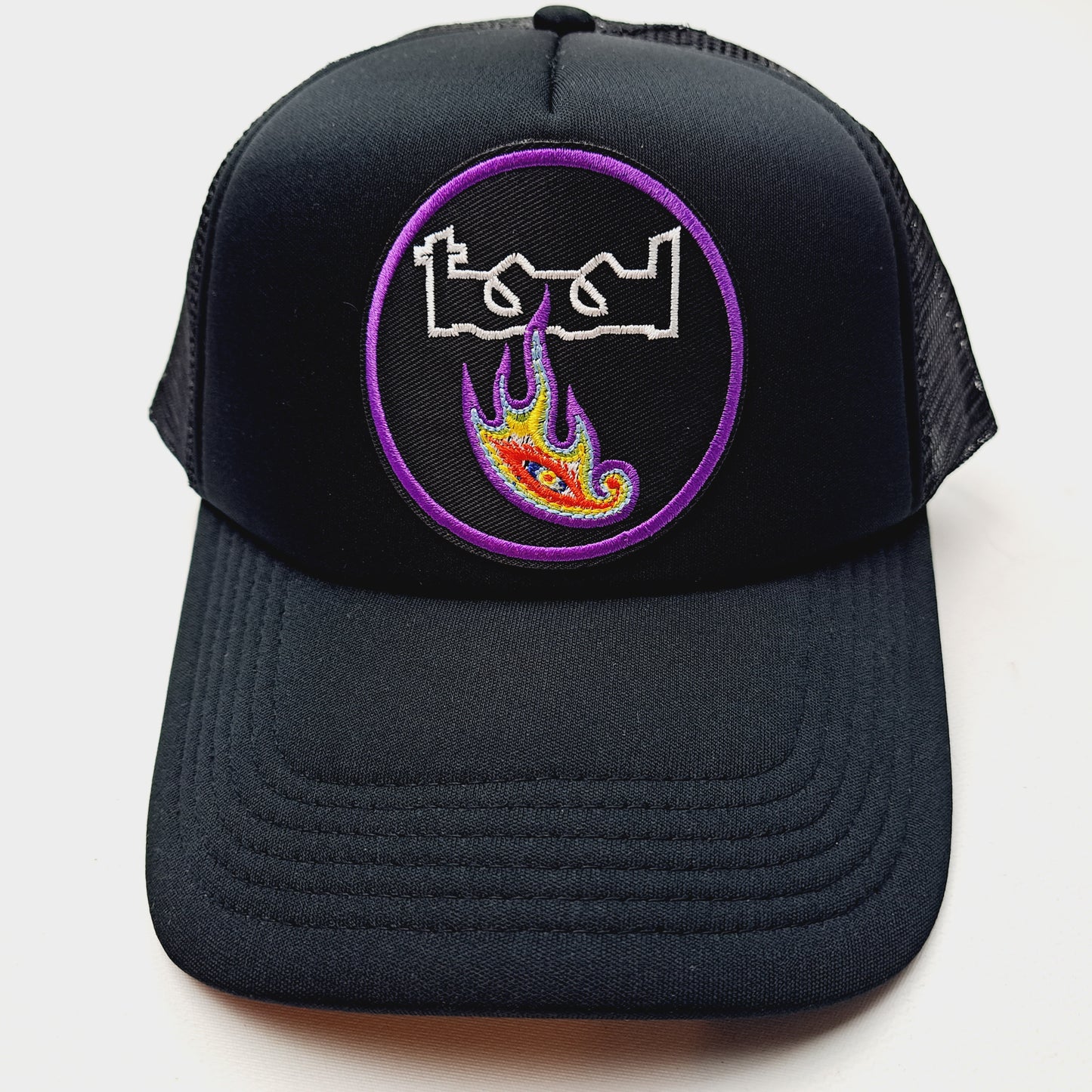 Tool Embroidered Patch Rock Band Foam Mesh Trucker Snapback Black