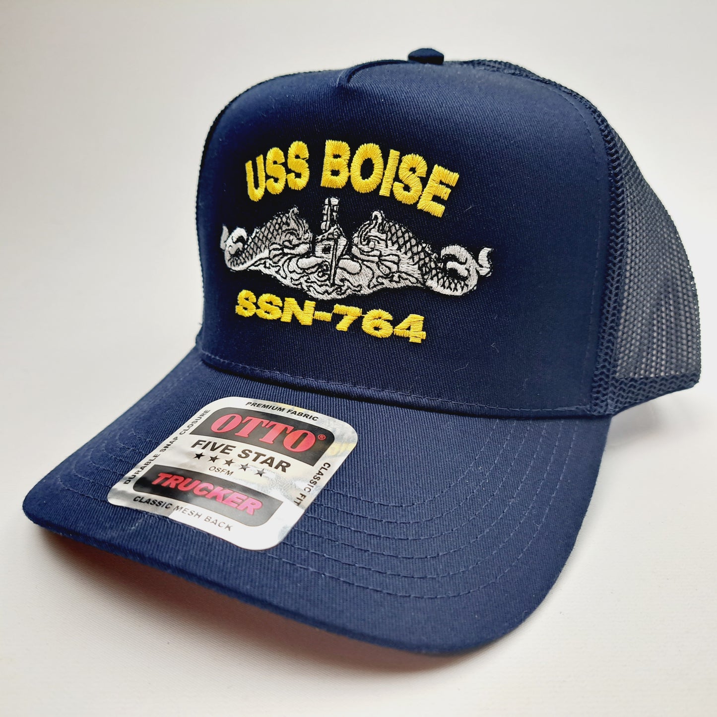 USS Boise SSN-764 Boat Baseball Cap Hat Mesh Snapback Blue US Navy