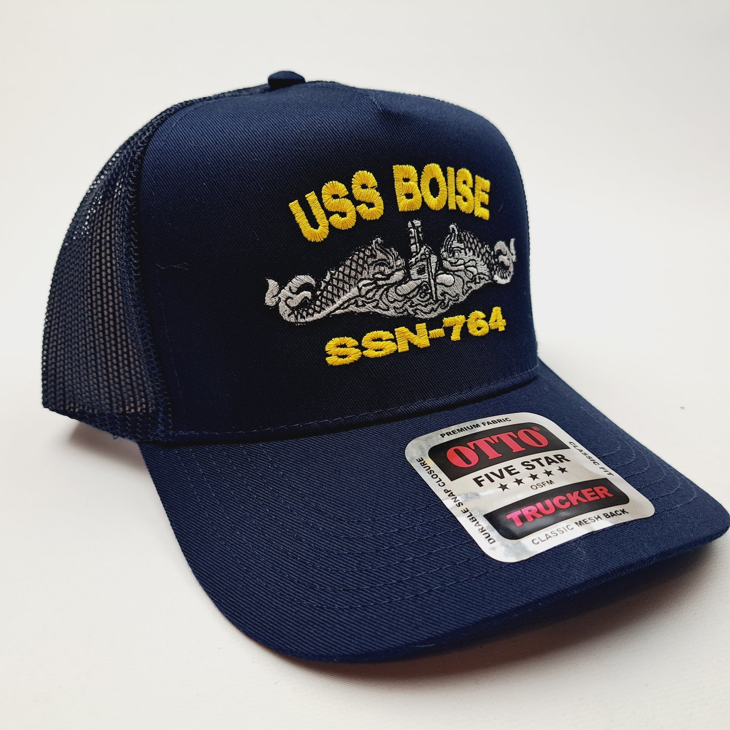 USS Boise SSN-764 Boat Baseball Cap Hat Mesh Snapback Blue US Navy