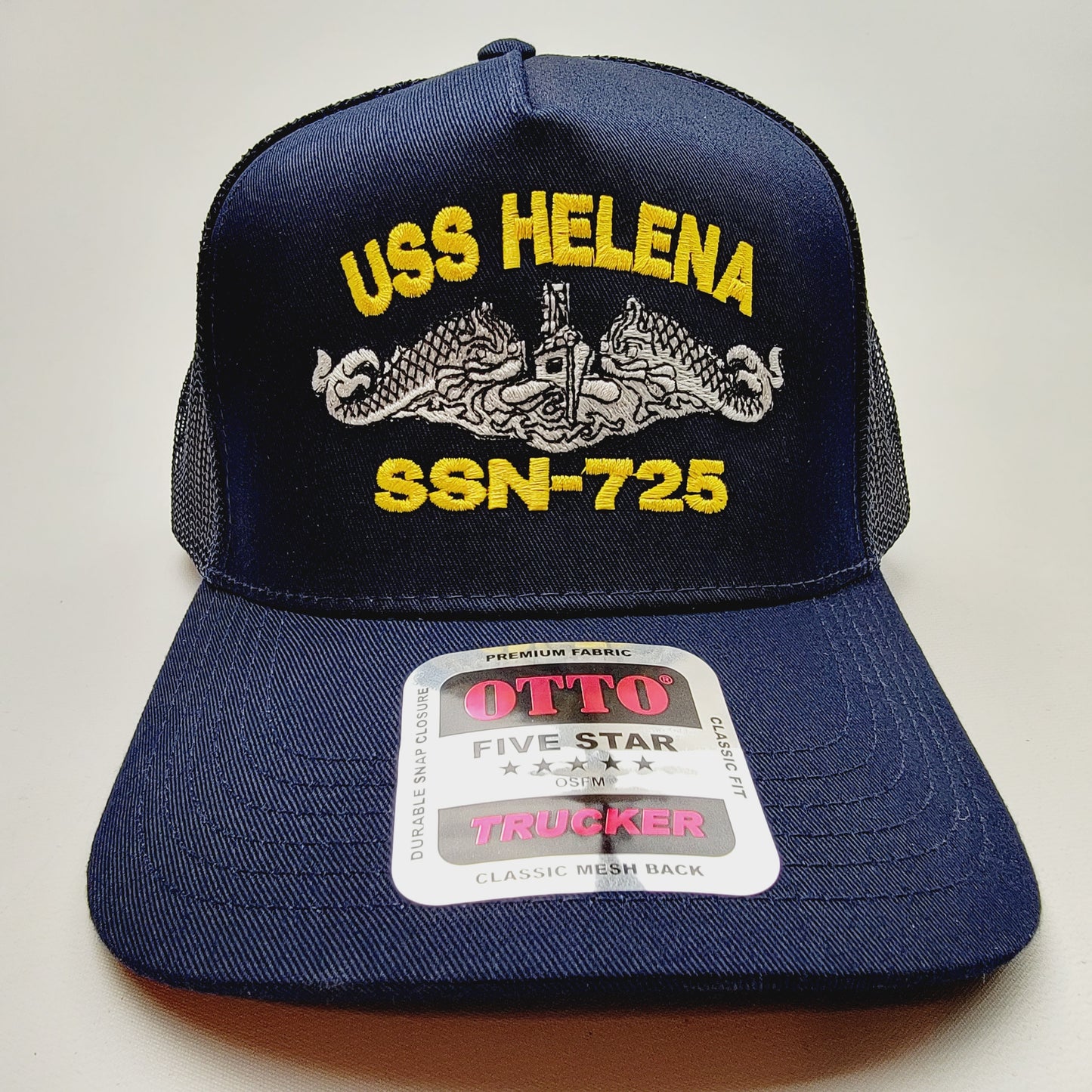 US NAVY USS HELENA SSN-725 Embroidered Hat Baseball Cap Adjustable Blue