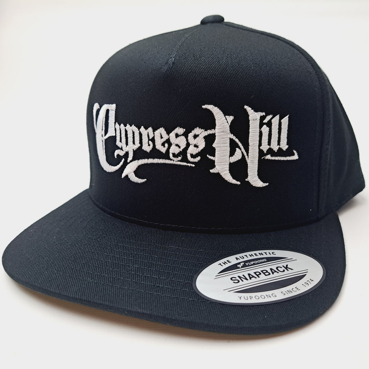 Cypress Hill Embroidered Snapback Cap Hat Black