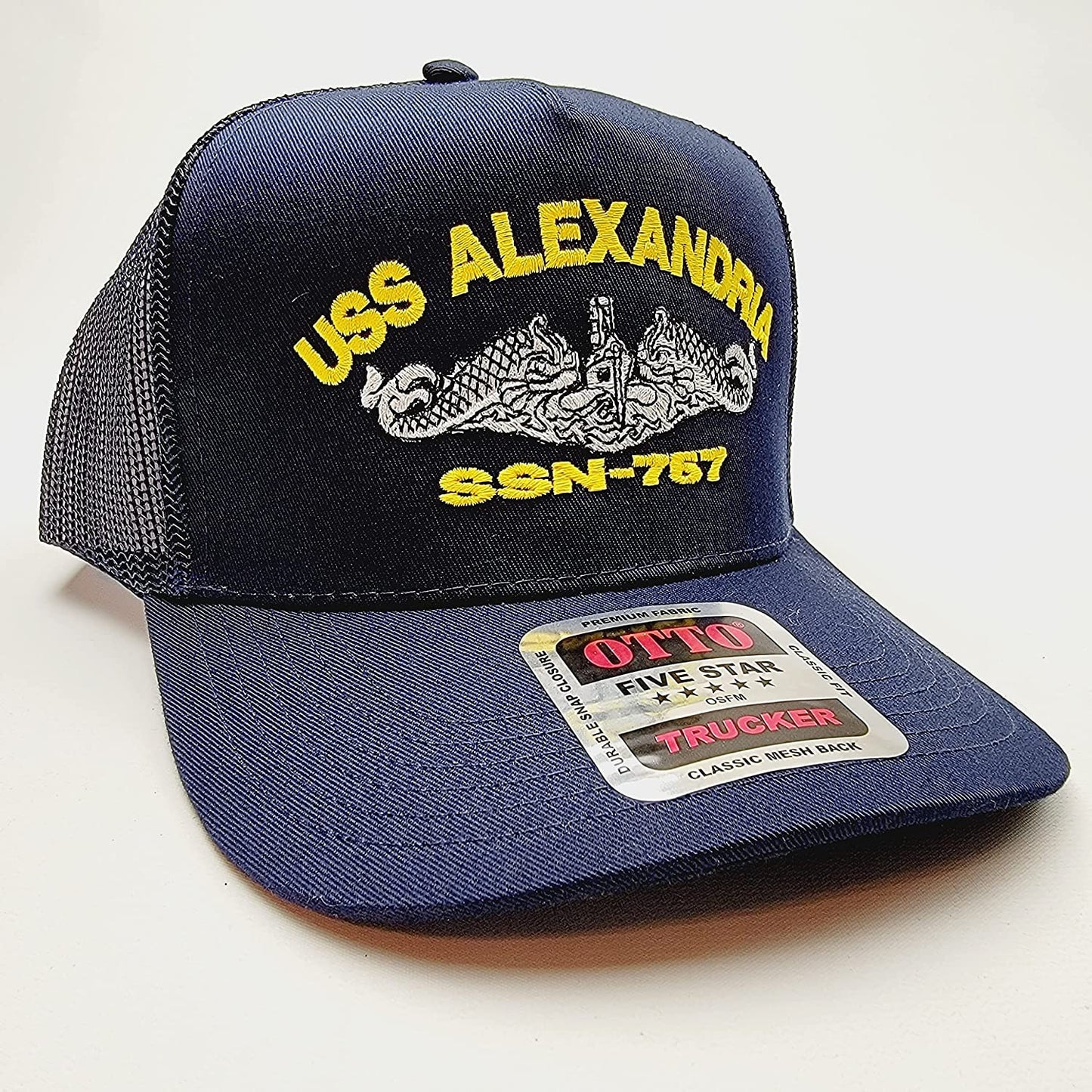 US NAVY USS ALEXANDRIA SSN-757 Embroidered Hat Baseball Cap Adjustable Blue