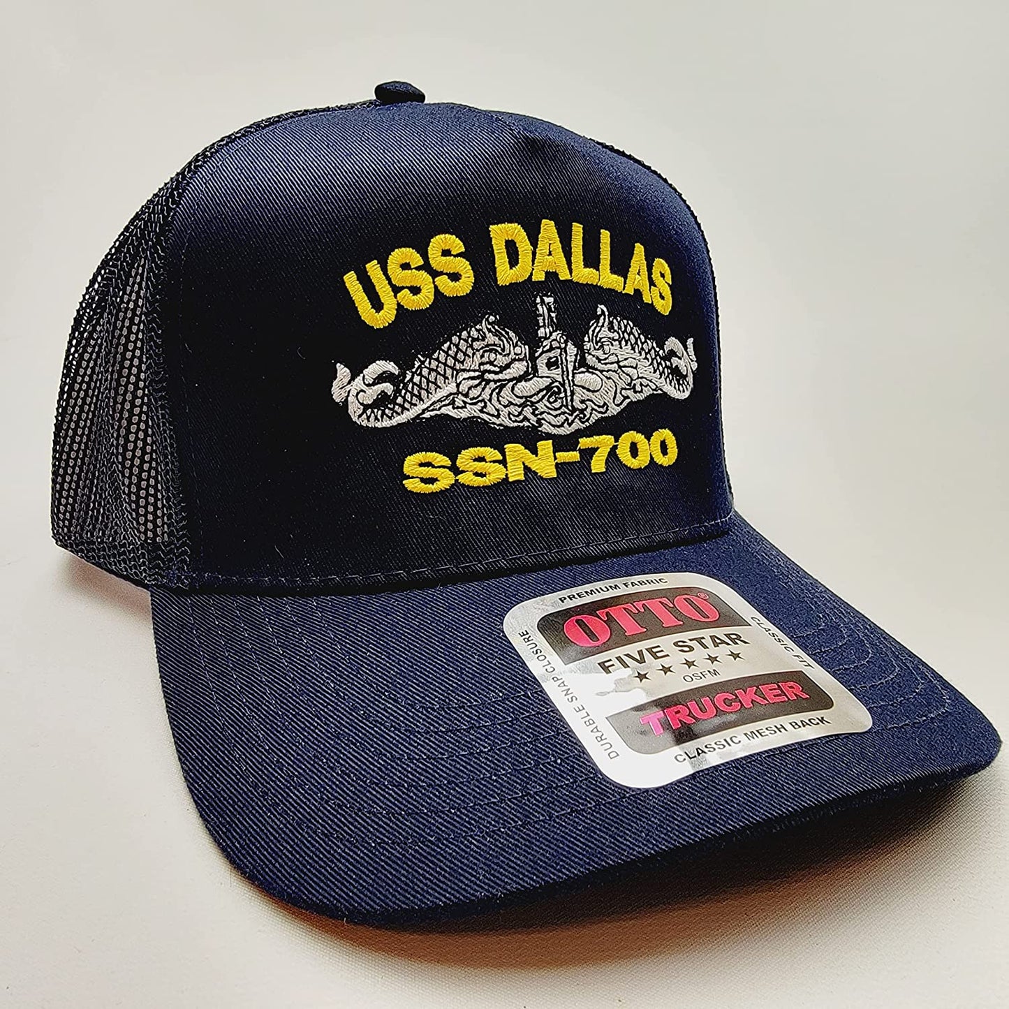 US NAVY USS DALLAS SSN-700 Embroidered Hat Baseball Cap Adjustable Blue