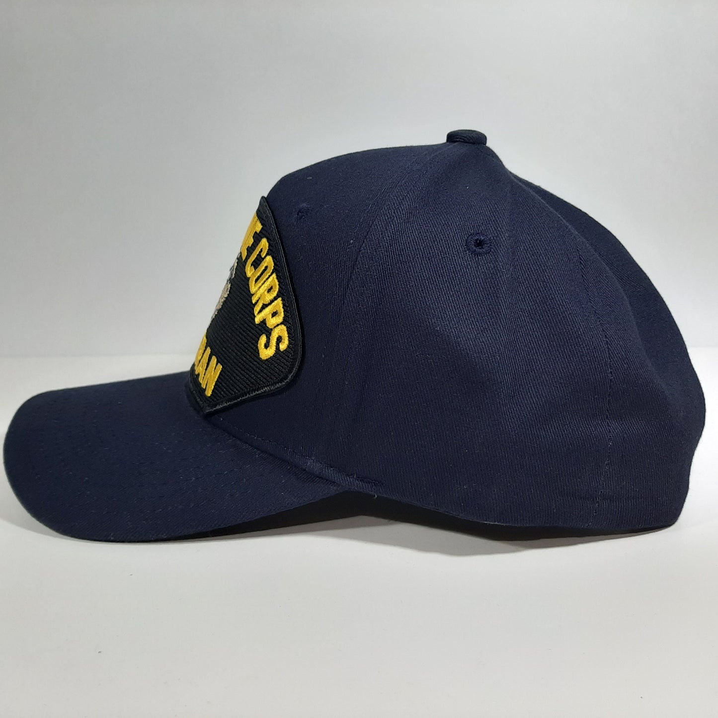 U.S. Marine Corps Veteran Baseball Cap Hat Navy Blue 100% Acrylic