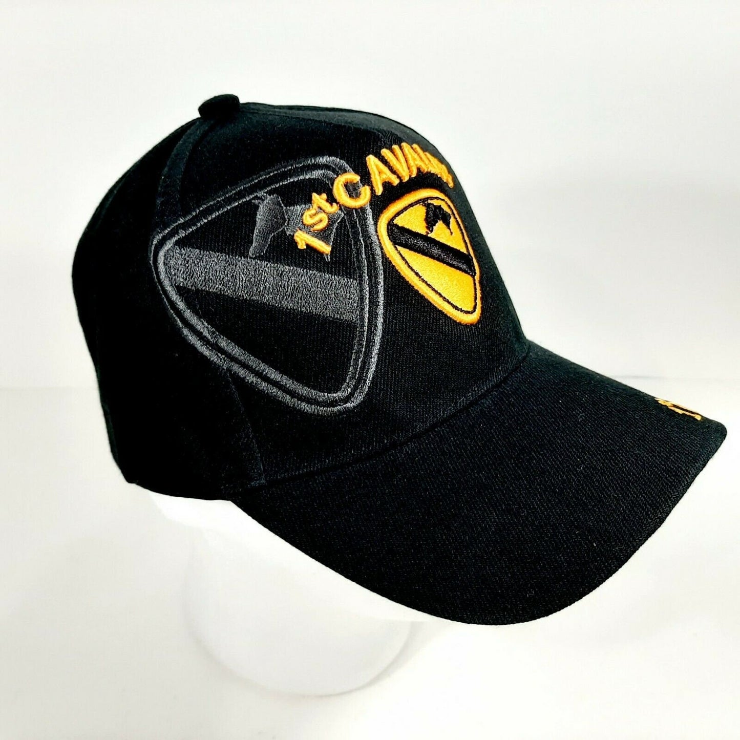 US Army 1st Cavalry Men's Ball Cap Hat Black