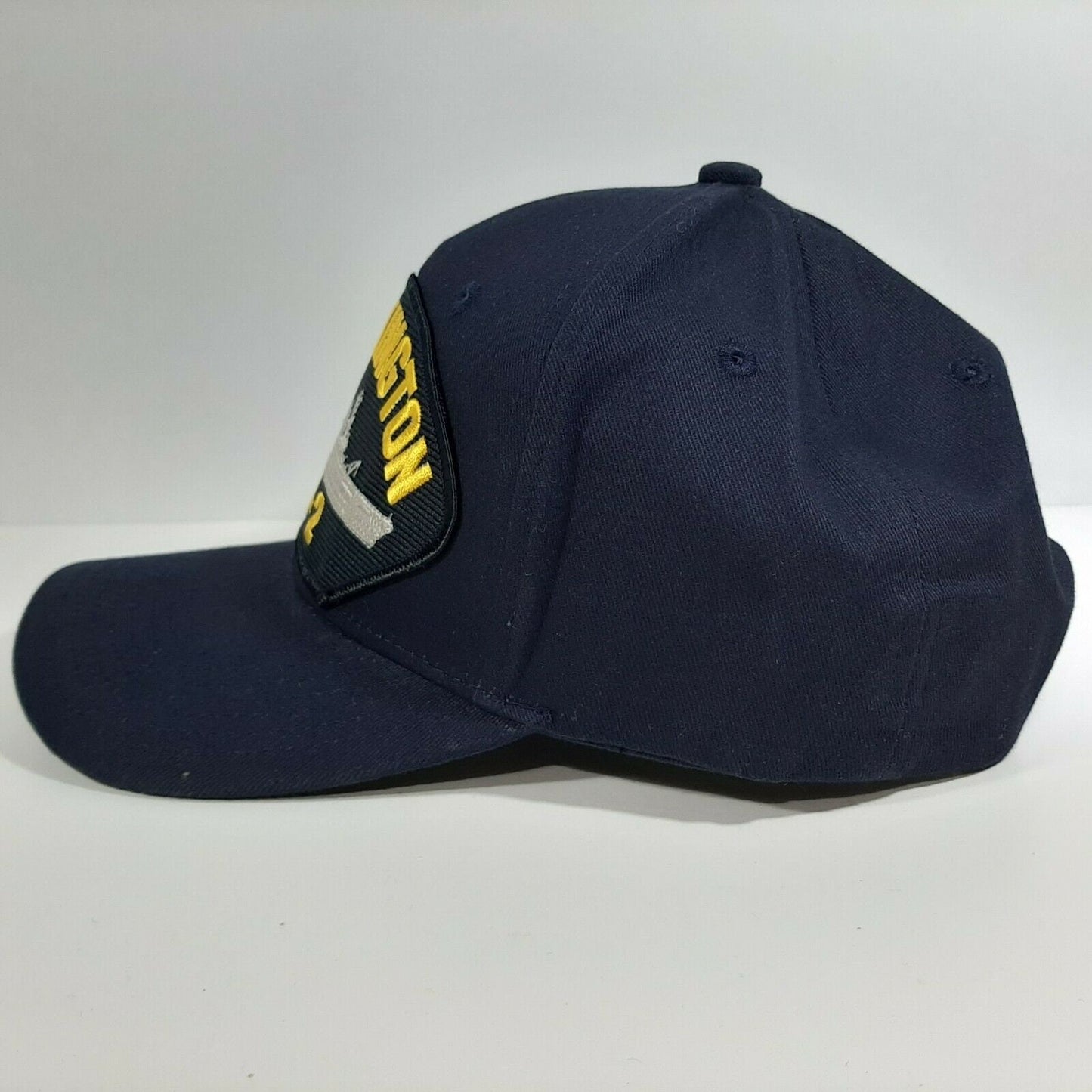 USS Lexington CV-2 Embroidered Patch Hat Baseball Cap Adjustable Navy Blue