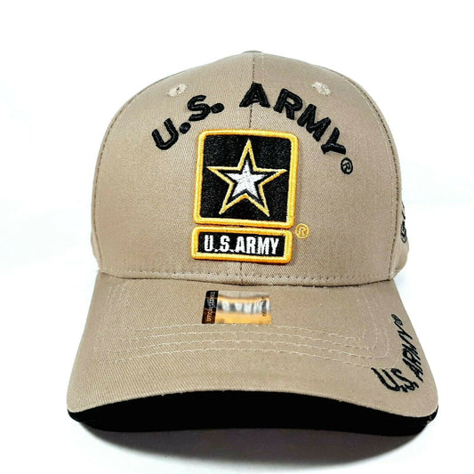 US Army Mens Officially Licensed Hat Ball Cap Adjustable Embroidered New